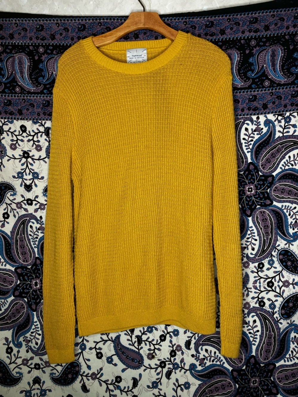 Topman L knit crew neck sweater
